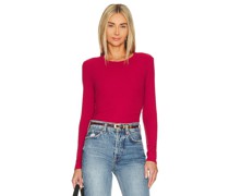 Bobi OBERTEIL SHIRRED SIDE in Red