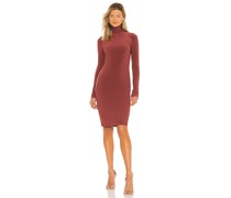 Norma Kamali KLEID in Burnt Orange