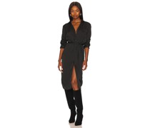 HEARTLOOM MIDI-KLEID DORIAN in Black