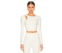 Le Ore LANGARM-OBERTEIL FIORI ASYMMETRICAL in Cream