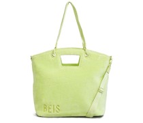 BEIS TOTE-BAG TERRY in Green.