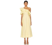 SOVERE MIDI-KLEID BLISS in Yellow