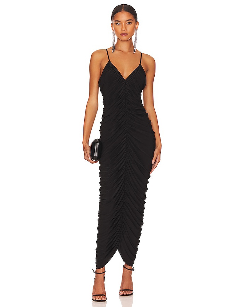 Norma Kamali Damen Norma Kamali ABENDKLEID DIANA in Black