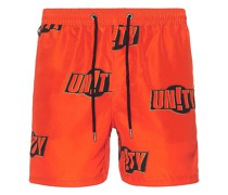 Ksubi SHORTS UNITY SIGN BURNER in Orange