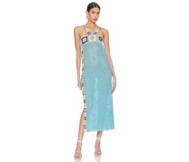 My Beachy Side MIDI-KLEID in Teal