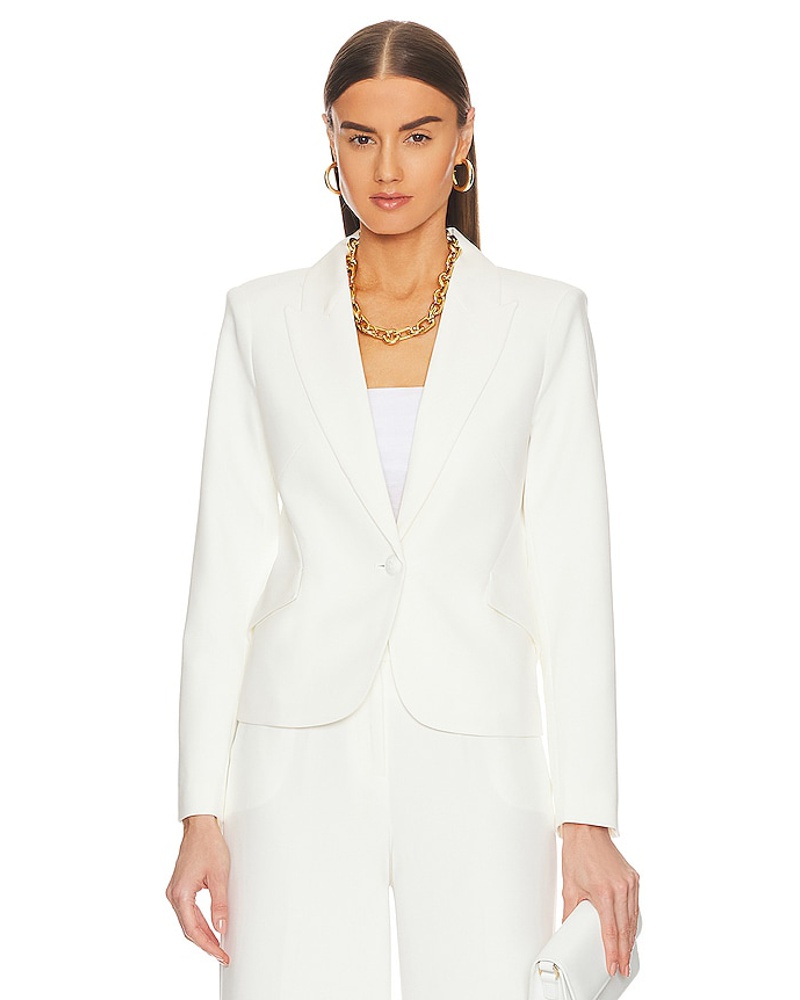 L'Agence Damen L'AGENCE BLAZER JENNAH in Ivory