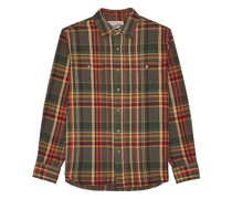 Schott HEMD FLANNEL in Olive