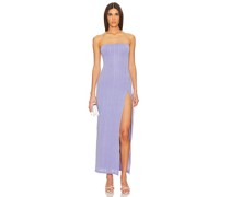 MORE TO COME KLEID JAYNE STRAPLESS in Lavender