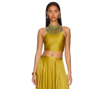 My Beachy Side OBERTEIL HALTER in Green