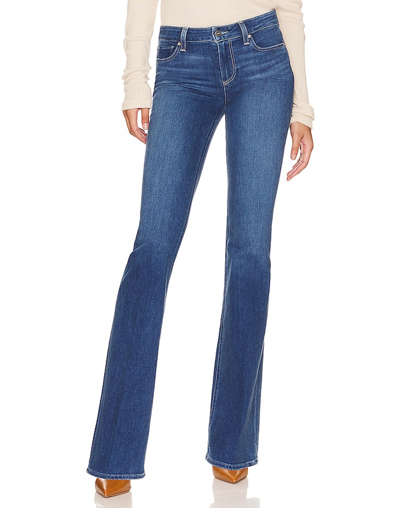 Paige Damen PAIGE HOSE LAUREL CANYON in Blue