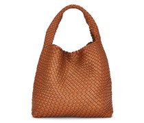 8 Other Reasons TOTE-BAG MIT FLECHTDESIGN in Cognac.