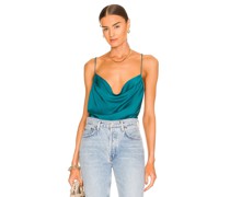 L'Academie TRÄGERTOP OLENA in Teal