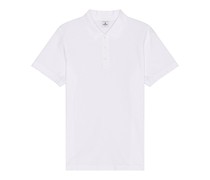 Reigning Champ POLOHEMD in White
