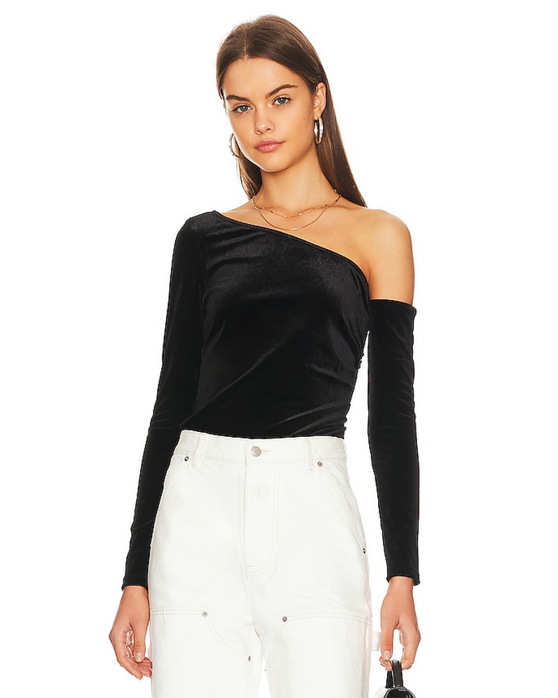 L'Agence Damen L'AGENCE OBERTEIL HATTIE in Black
