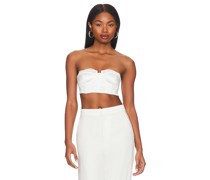 Free People BIKINI-OBERTEIL MIT BUSTIER LOTS OF LOVE in Ivory