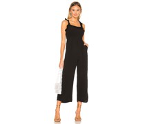 superdown JUMPSUIT MIT VOLANTS VICTORIA in Black