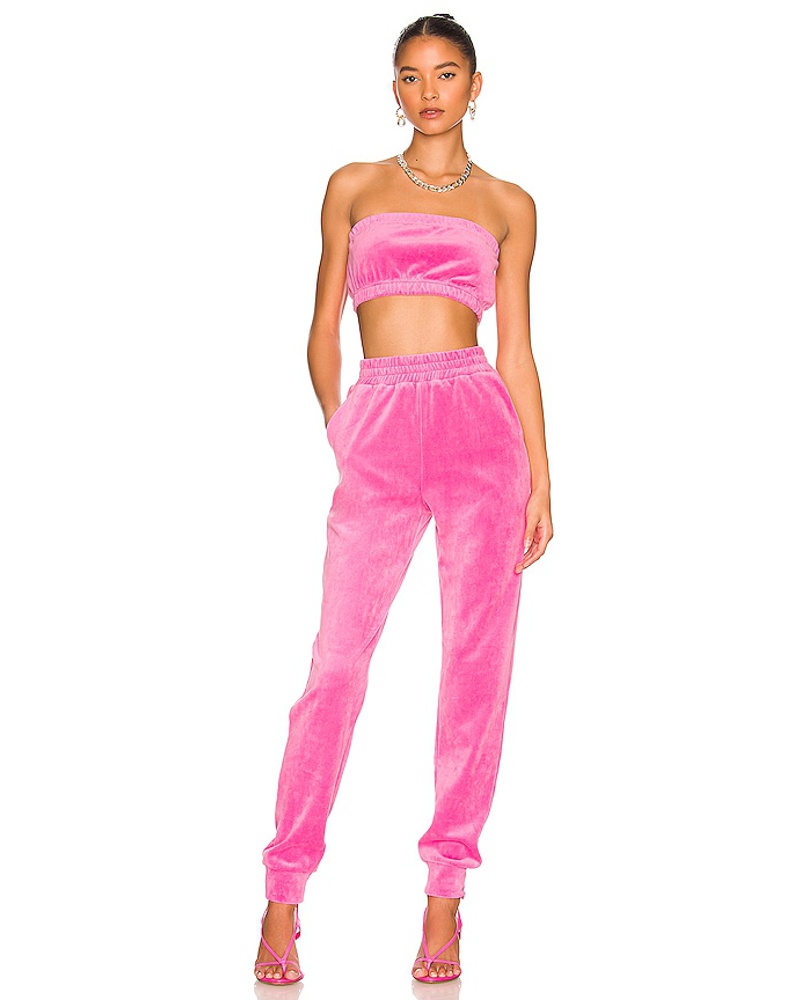 superdown Damen superdown HOTPANTS-SET PENELOPE in Pink