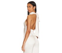 AEXAE OBERTEIL MIT SEIDE in White
