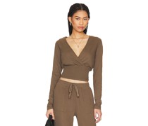 Bobi CROP-TOP in Olive