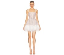 Bronx and Banco MINIKLEID MADEMOISELLE BEADED in White