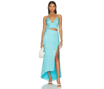 Camila Coelho KLEID JEMMA in Blue