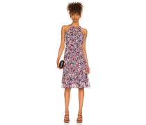 BCBGMAXAZRIA KLEID TIERED COCKTAIL in Black