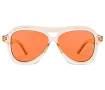 Le Specs Drizzle Limited Edition Sunglasses in Neutral.