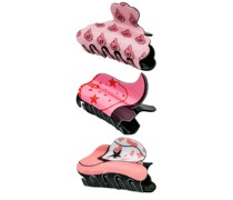 BRACHA HAARCLIPS SET PREPPY in Pink.