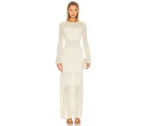 MISA Los Angeles KLEID IRENE in Ivory