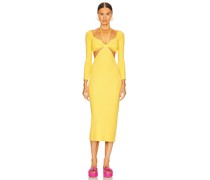 Cult Gaia KLEID ENZO in Yellow