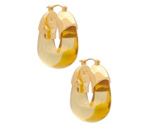 Lizzie Fortunato CREOLEN ORGANIC in Metallic Gold.