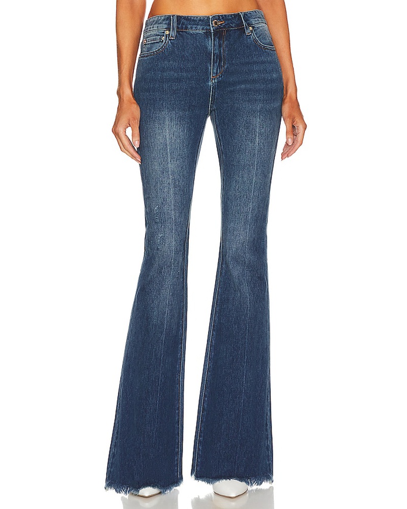 Retrofête Damen retrofete BOOTCUT-JEANS LAUREL in Blue