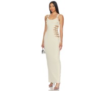 h:ours MAXIKLEID EVE in Beige