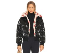 Perfect Moment SHEARLING-JACKE in Black
