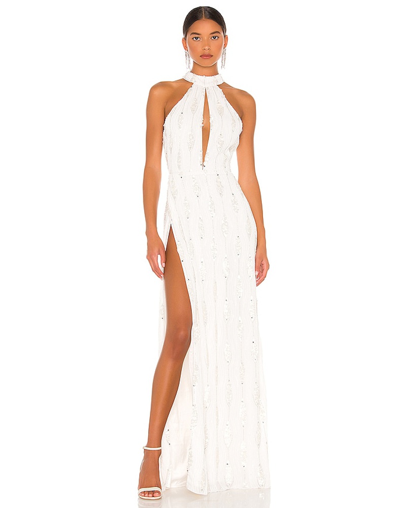 Retrofête Damen retrofete ABENDKLEID PRIMA in White