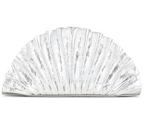 Cult Gaia MINI-CLUTCH NALA in Metallic Silver.