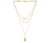 8 Other Reasons HALSKETTE MARITIME in Metallic Gold.