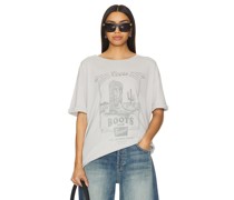 The Laundry Room Boot Scootin Banquet Oversized Tee in Grey