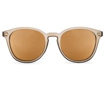 Le Specs SONNENBRILLE BANDWAGON in Metallic Copper.