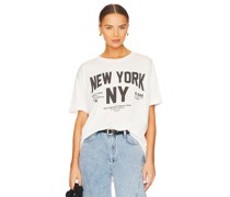 The Laundry Room OVERSIZED-SHIRT WELCOME TO NEW YORK in White