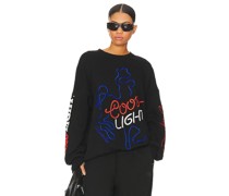The Laundry Room JUMPER COORS LIGHT NEON RODEO in Black
