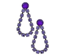 Elizabeth Cole OHRRINGE CHARLOTTE in Purple.
