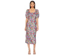 SPELL MIDI-KLEID LAST DRINKS in Purple