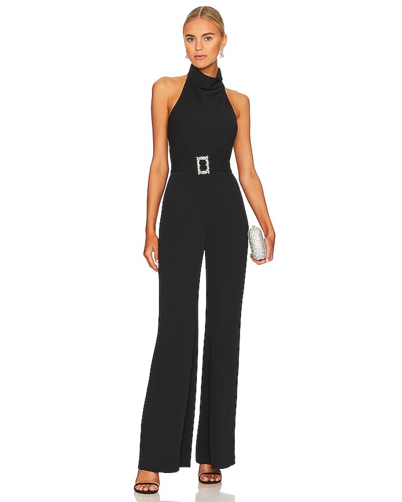 Amanda Uprichard Damen Amanda Uprichard JUMPSUIT SAMBA in Black
