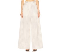 REMAIN Wide Suiting Pants in Ivory