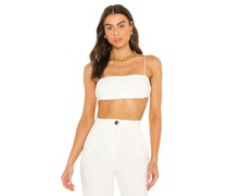NBD CROP-TOP SHEELA in White