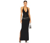 Aya Muse MAXIKLEID EXCELLE in Black