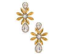 Elizabeth Cole OHRRINGE CHRISSY in Metallic Gold.