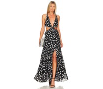 ROCOCO SAND MAXIKLEID VEGA in Black