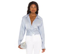 Song of Style BLUSE MILA in Baby Blue